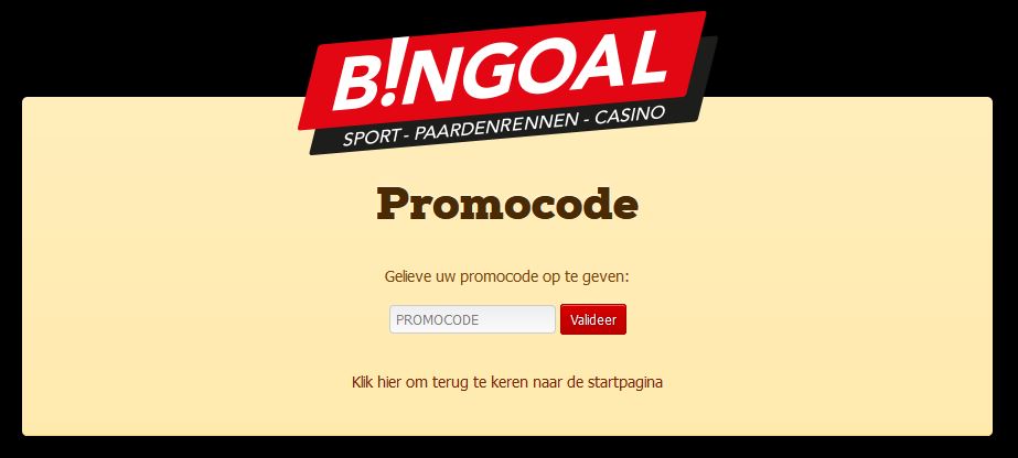 Bingoal promo